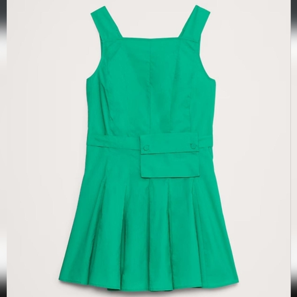 Banana Republic Green Mini Dress - Picture 2 of 3